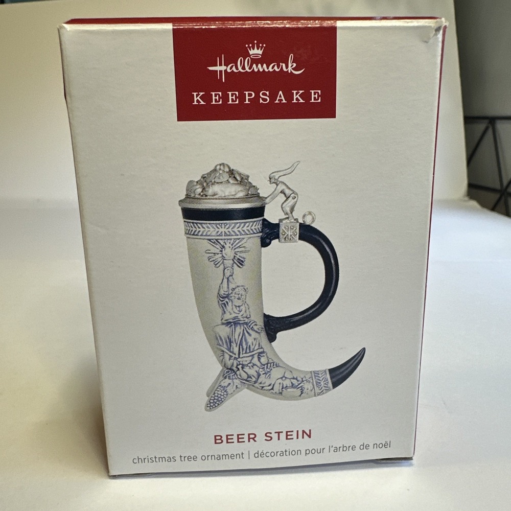 Hallmark Keepsake "Beer Stein" 2024 Ornament New In Box